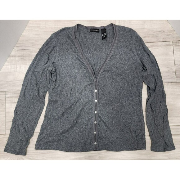 New York & Company Grey Cardigan Woman's Size XL - Picture 1 of 6